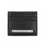 SLIM METAL CARD HOLDER IN BLACK