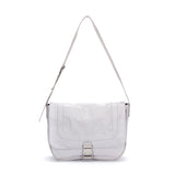 BIG BUCKLE BAG IN LIGHT GREY