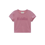 MATIN SHADE LOGO CROP TOP IN PINK