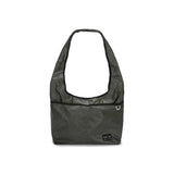 UTILITY REVERSIBLE SHOULDER BAG IN KHAKI