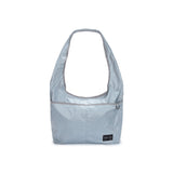 UTILITY REVERSIBLE SHOULDER BAG IN LIGHT BLUE