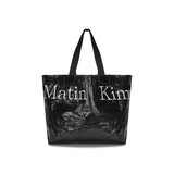 BOLSO SHOPPER MATIN LONA EN NEGRO