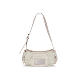 BOLSO REDONDO MADELEINE EN BEIGE CLARO