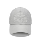 CRISP HERITAGE BALL CAP IN LIGHT GREY