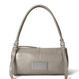 BOLSO DE HOMBRO CON CORREA CON HEBILLA EN BEIGE