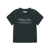 MATIN HERITAGE LOGO CROP TOP IN DARK GREEN