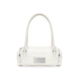 NYLON BOSTON BAG IN IVORY