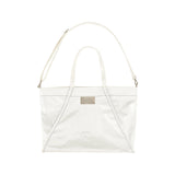 BOLSO TOTE GRANDE REVESTIMIENTO EN BLANCO