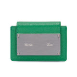 ACCORDION WALLET IN GREEN