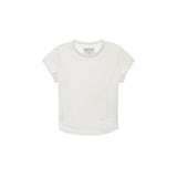 SLIM LINE HALF TOP IN WHITE