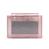 ACCORDION WALLET IN INDIAN PINK