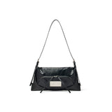 TWO WAY STRAP SQUARE MINI BAG IN BLACK