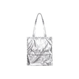 MATIN POPPIN ECOBAG IN SILVER