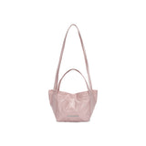 GLOSSY TWO WAY MINI BAG IN PINK