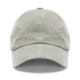 MACARON LOGO BALL CAP IN KHAKI