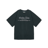 MATIN HERITAGE LOGO TOP IN DARK GREEN