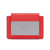 ACCORDION WALLET IN RED