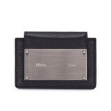 ACCORDION WALLET IN BLACK