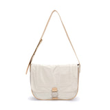 BIG BUCKLE BAG IN WHITE