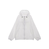 LIGHT HOODY WINDBREAKER FOR MEN IN WHITE