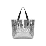 BOLSO SHOPPER MATIN LONA EN PLATA