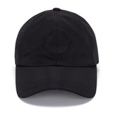 CRISP LOGO BALL CAP IN BLACK