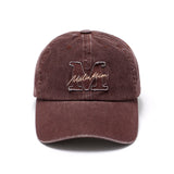 MATIN CURSIVE BALL CAP IN BROWN