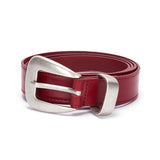 WESTERN STYLE BELT IN RED