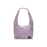 UTILITY REVERSIBLE SHOULDER BAG IN LILAC