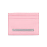 GLOSSY CARD WALLET IN PINK