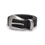 WESTERN STYLE BELT IN BLACK